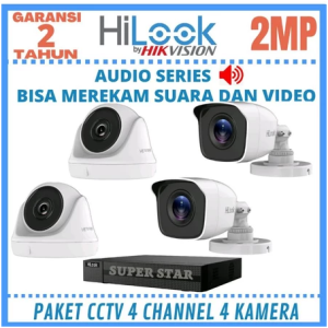 Paket CCTV 4 Kamera Termasuk Instalasi